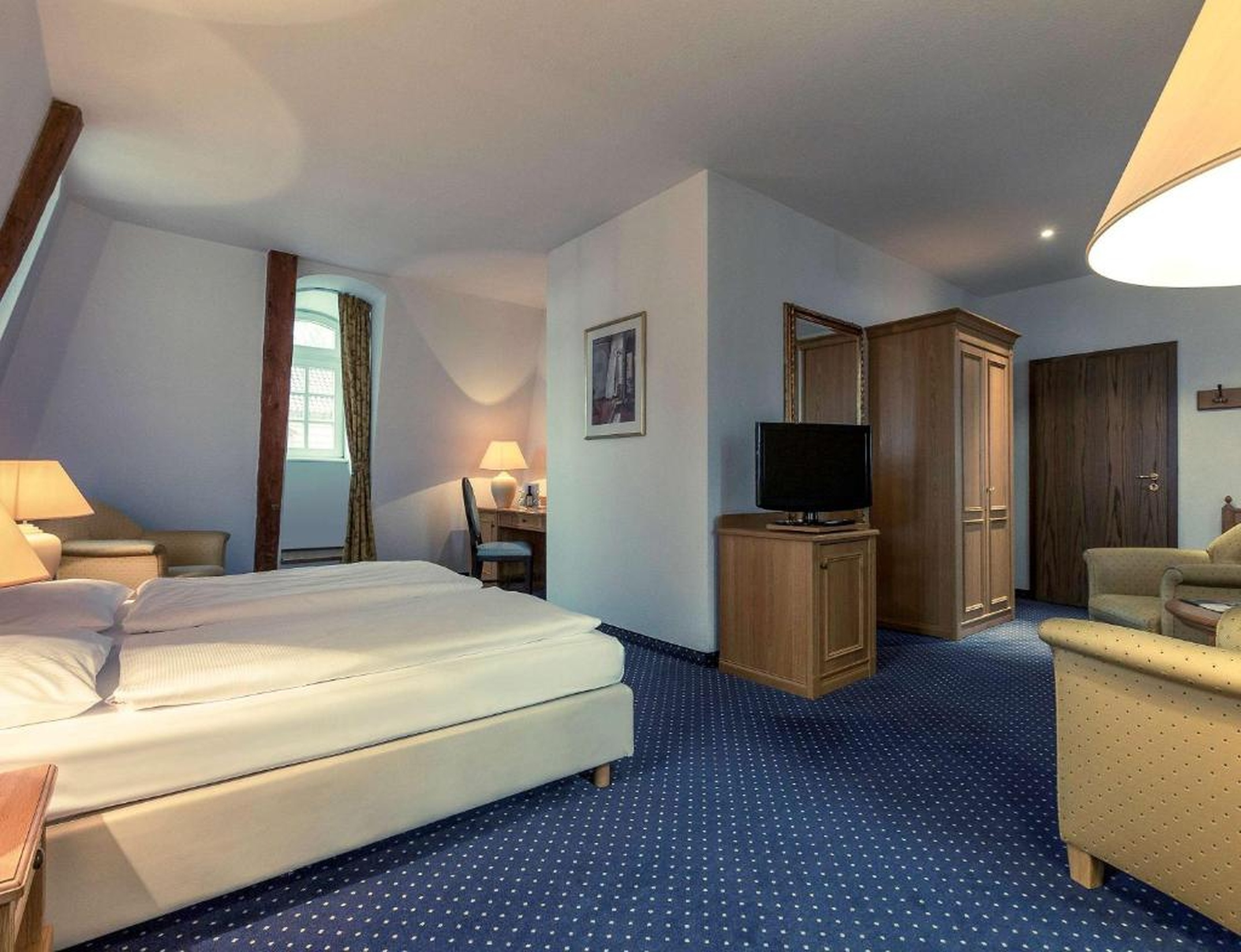 Allergy-friendly hotel room